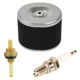 Carkio Spark Plug Air Filter Tank Joint Filter Compatible with GX120 GX160 GX200 GX240 GX270 GX340 GX390 Engine Lawn Mower Tractor Rototiller