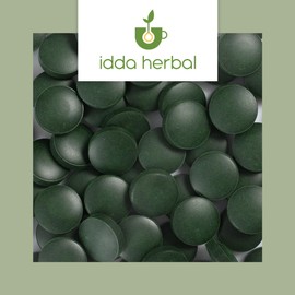 Organic Spirulina Pellets 500 mg (Pack of 250), Spirulina Algae from Controlled Organic Cultivation, 100% Pure and Natural without Additives, Vegan