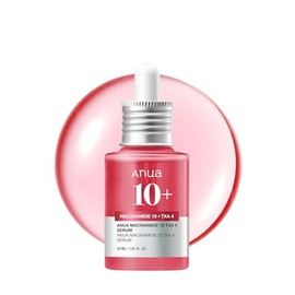 ANUA Suero de Niacinamida 10 + TXA 4, Ácido Hialurónico, Ácido Tranexámico, Suero Facial Para Piel de Vidrio, Suero de Retorno al Brillo, Cuidado de M