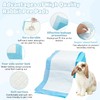 kathson 100PCS Rabbit Pee Pads 18"× 13" Disposable Cage Liners