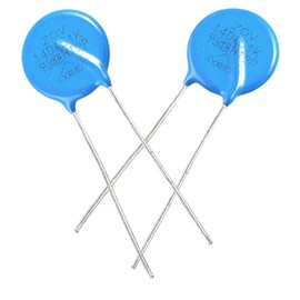 IIVVERR 10 x Radial Lead Disc Voltage Dependent Resistors Varistors 14D151K (10 x Varistores de resistencias dependientes de voltaje de disco de cable radial 14D151K