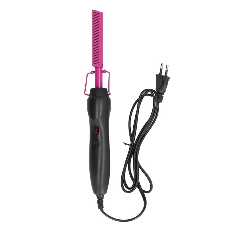 Multifunctional Hair Comb Wet and Dry Hot Heating Curling Straightening