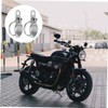 Ciieeo 2 Pcs Turn Signal Bracket for Motorcycle Forks Durable