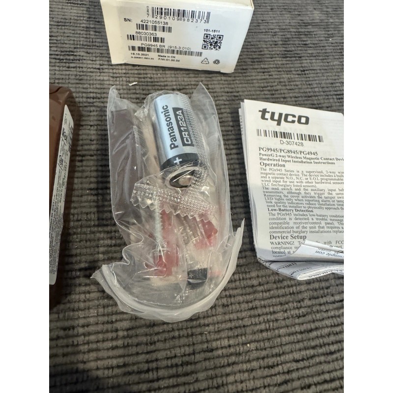 DSC PG9945BR Wireless PowerG Door/Window Alarm (BROWN)