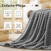 BEDELITE Fleece Throw Blanket for Couch - 300 g/m², Soft