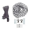 Kit de luces Swag con cadena de 12 pies, juego