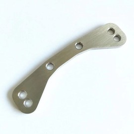 Stainless Steel Upper Bulkhead Tie Bar 1pc for Traxxas 1/5 X-MAXX XMAXX 7726