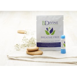 Essential Oil Personal Nasal Inhaler Blends (Breathe Free)