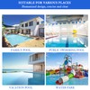 Zhengjiake Pool Vacuum Head with Wheels,14" Heavy Duty Head, Pool