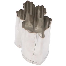 Kanda 076016 18-8 Stainless Steel Vegetable Cutter, Chrysanthemum Leaf, Medium #2, Commercial Use