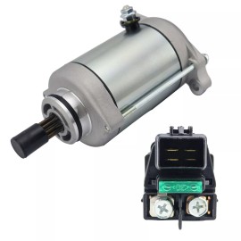 Soarider 2000-2003 Starter Motor with Solenoid Relay for Arctic Cat ATV 500 4x4 3545-015