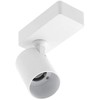 CGC Lighting White Round Circular Surface Mount Spotlight Adjustable Ceiling