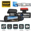 Dual Dash Cam for Cars Front and Inside 3.16 inch