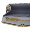 Girly Handbags Womens Baroque Flower Clutch Bag - Champagne