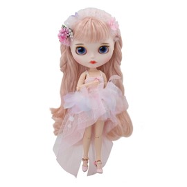 ICY Fortune Days Doll Clothes Fits 1/6 cm Tall Doll Dress Accessories, Suitable for Blyth, Obitsu, Licca-chan Clothes Pullip Doll 6+ (BL10603)