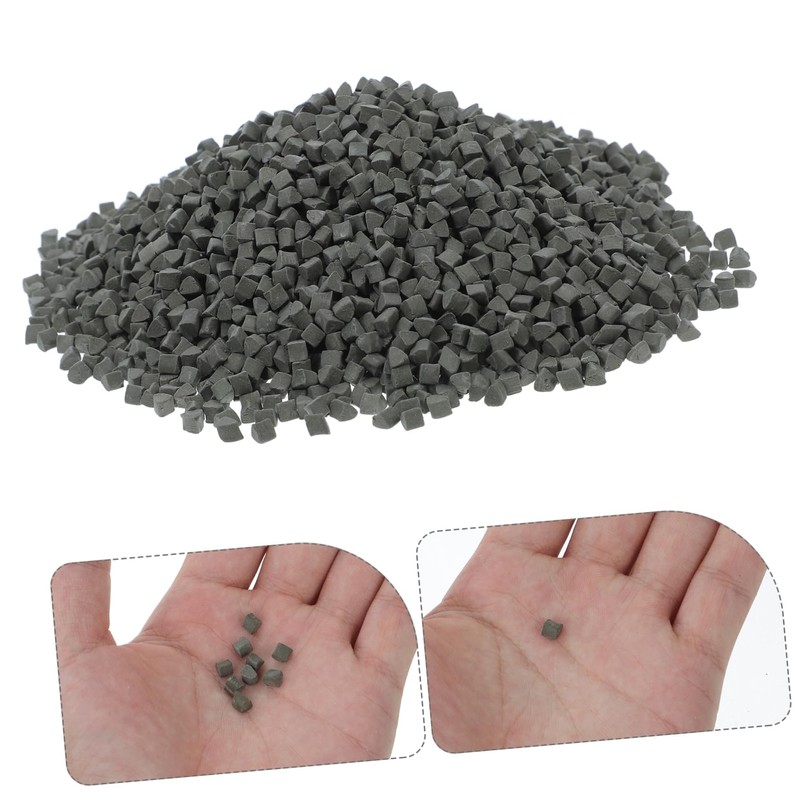 MAGICLULU Triangular Abrasive Material 500g Polishing Kit for Jewelry Furniture