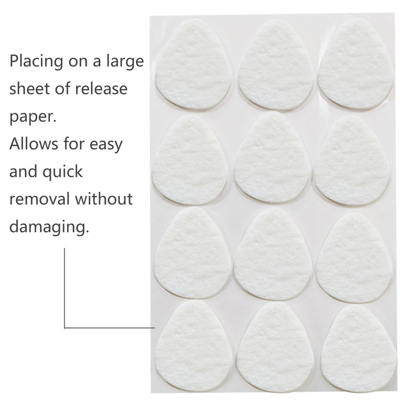 YFLife Felt Metatarsal Pads Women Mens 12 Pieces