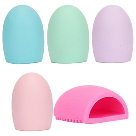 ABOOFAN Almohadilla Limpiadora de Maquillaje de Silicona para Limpieza de Brochas de Belle