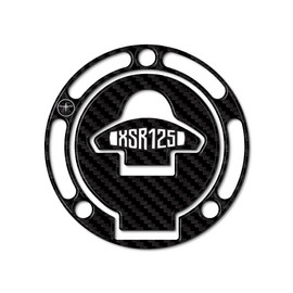 labelbike - 3D Resin Sticker Fuel Cap Protector Compatible with Yamaha XSR125 2021-2022
