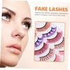 Baluue 5 Boxes Lashes Manga Lashes for Female Supply Natural