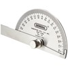 General Tools 18 Round Head Stainless Steel Angle Protractor, 0