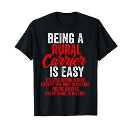 Rural Carriers Mail Delivery Postal Worker Postman Mailman T-Shirt