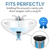 Bathroom Sink Hair Catcher for Pop-Up Drain – SinkRing 1.57"