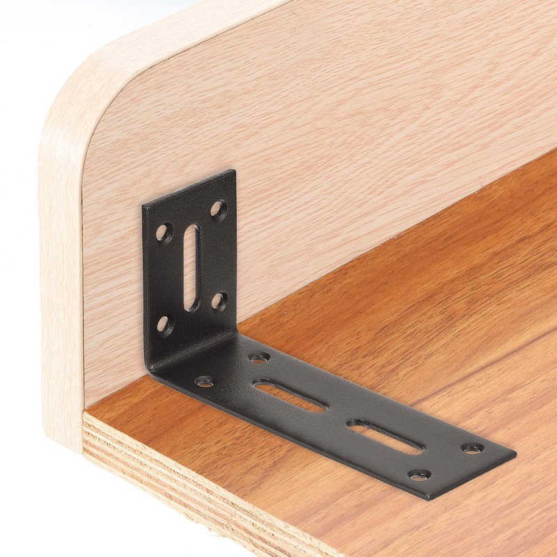 QUARKZMAN Adjustable L Corner Brackets, 4 Pieces 120 x 60