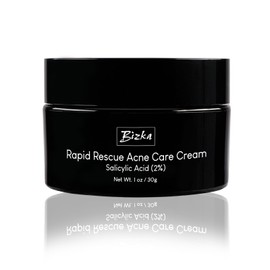 Bizka Gesichtscreme 30 g Creme für Akne, sehr leistungsstarke Gesichtscreme für fettige Haut – geeignet für alle Haut, reduziert Rötungen und verkleinert Poren