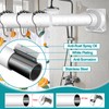 YNL Shower Curtain Rod 34-96 Inches, Non-Slip, Never Rust, No