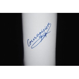 Courvoisier Cognac Glass - Rocks Tumbler with Blue Logo