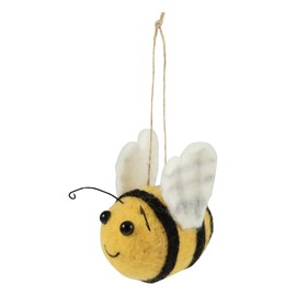 Trimits Needle Felting Craft Kit, Includes Roving Wool Needle Stuffing Instructions, Bee