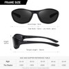 LKEYE Bifocal Reading Sunglasses for Men Women Sports Style Sun