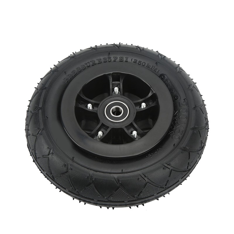 Mountain Skateboard Wheel 8in with Pneumatic Tire Mountain Scooter Wheel