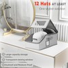 LUMESIX 2 PCS Hat Organizer for Baseball Caps Stackable HatBox