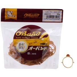 Rubber Bands, O-Band Tobane #16 < 1.8 oz (50 g) Transparent Bag, American Color, Small Volume, Packaging, Rubber Band, Kyowa, Hook and Bundle, Electrical Wire, Cords, Gardening, Agricultural Material, Posts, Binding