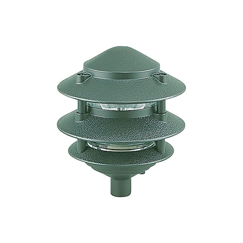 Sea Gull Lighting 9226-95 Single-Light Outdoor Path Fixture with Clear