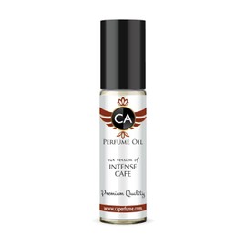 CA Perfume Impression of Intense Cafe Unisex Fragrance Oil Amber Vanilla Scent Long Lasting Perfumes for Women & Men Travel Size TSA Ready Mini Parfum Body Oil Roll-on 0.33 Fl Oz 10ml