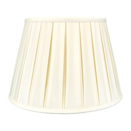 Royal Designs, Inc. Empire English Pleat Lamp Shade, BSO-724-14EG-2, 10 x 14.5 x 10, Eggshell, Set of 2