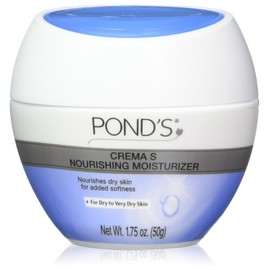 Pond's Crema S Nourishing Moisturizing Cream Travel Size 1.75 oz. Jar (Pack Of 3)