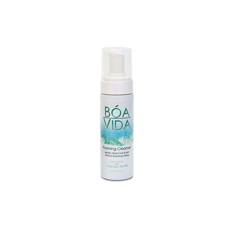 BoaVida Foaming Skin Cleanser, No-Rinse, w/Cupuacu Butter, 6 Oz, OVI21033