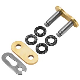 DID (520ATV2-FJ-TFC-CL) Gold High Performance X-Ring ATV Clip Type Connecting Link