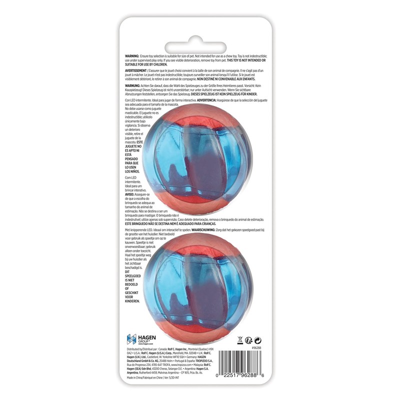Zeus Duo Balls with LED, Interactive