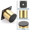 BTSKY 4Pcs 2 Inch Stainless Steel Furniture Legs Feets -