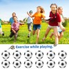 Tcvents 12 PCS Small Soccer Balls, Inflatable 4'' Mini Soccer