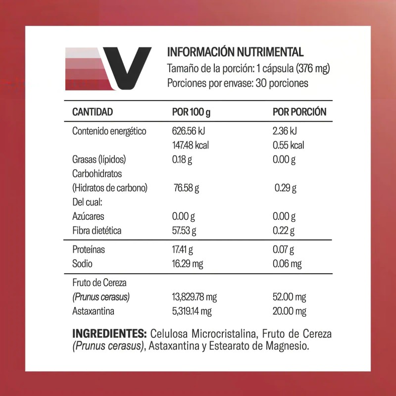 Astaxantina Vitamínica 30 Cápsulas