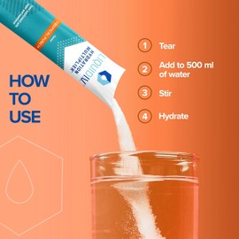 Liquid I.V. Hydration Sachets | Tropical Punch | Electrolyte Powder Mix | 1 Pack (16 Sticks) | 7 Vitamins and Minerals | Vegan