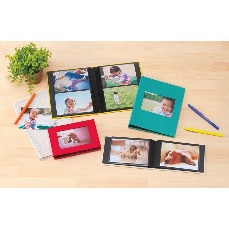 セキセイ SEKISEI アルバム ポケット ハーパーハウス フレームアルバム L80枚収容 L 51~100枚 リネン