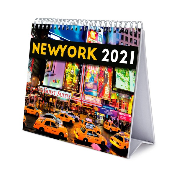 Grupo Erik New York 2021 Desk Calendar - Desktop Calendar