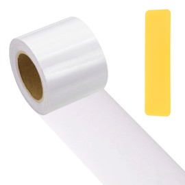 PATIKIL Wood Grain Repair Tape 2" x33', Self Adhesive Realistic Textured Repair Patch Peel and Stick Wood Tape with Scraper for Floor Door Window Furniture Table Bright White